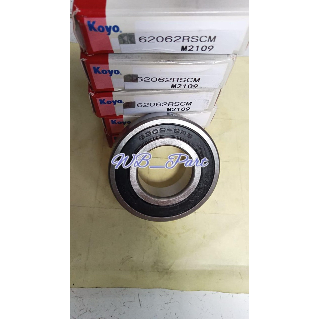 BEARING 6206-2RS KOYO LAHER 6206 2RS KOYO