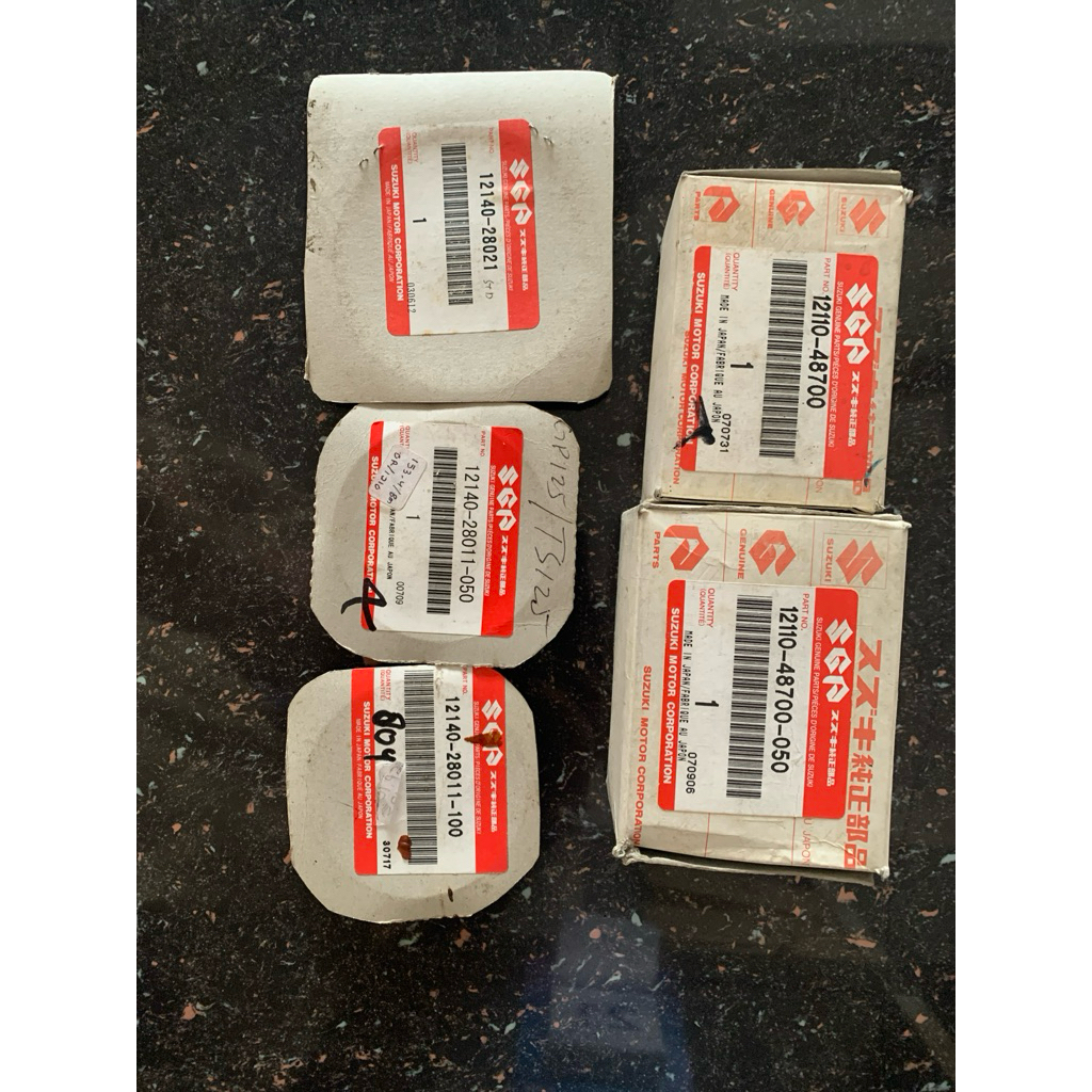 Piston + Ring Piston TS125 SGP