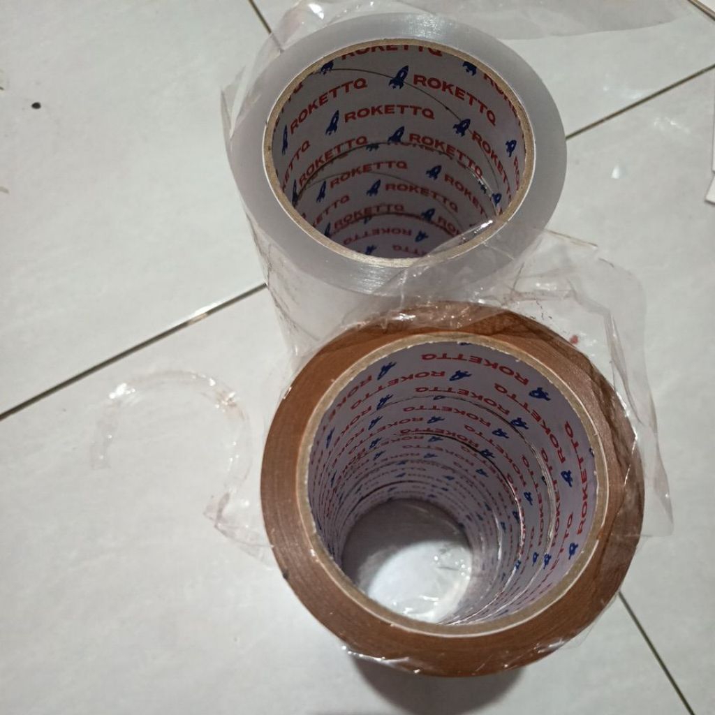 

Lakban Bening / Lakban Coklat 2inch - 45mm x 50 mtr Solasi Selotip