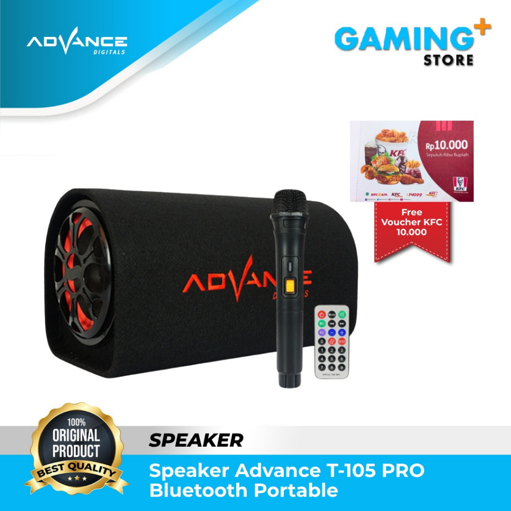 Advance Speaker T105BT Bluetooth Subwoofer Speaker 12inch