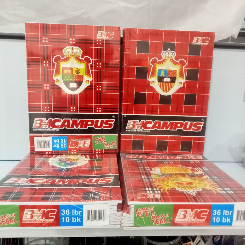 

1 Pak 10 Buku Tulis Bigbos Campus