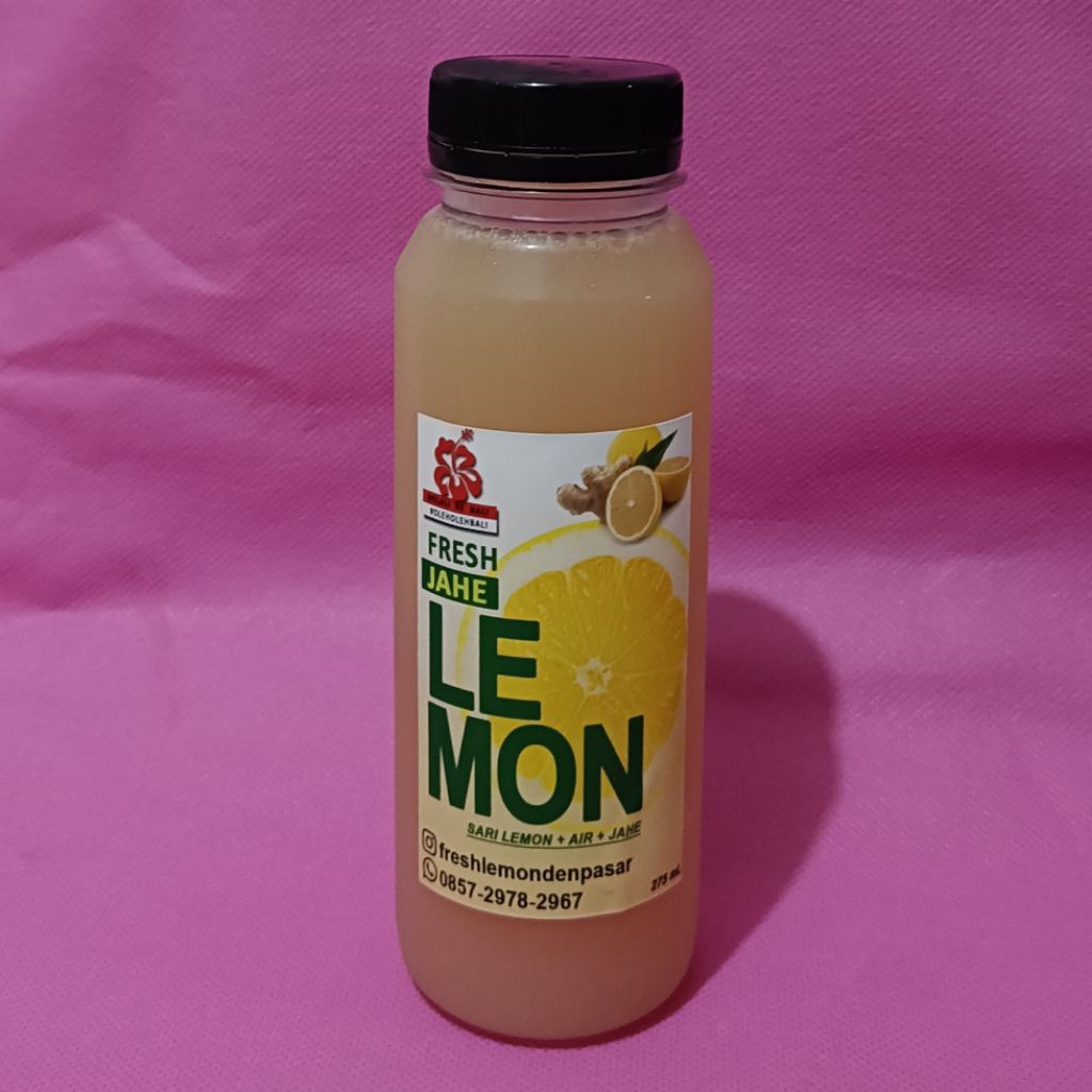 

Juice Lemon / Jahe Lemon - Ready to Drink - 275 ml