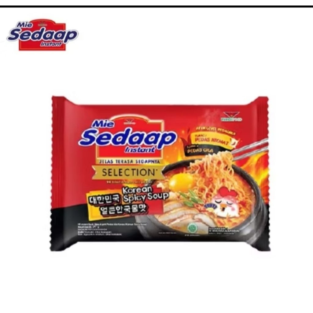 

Mie Sedaap Korean Spicy Soup 77 gr