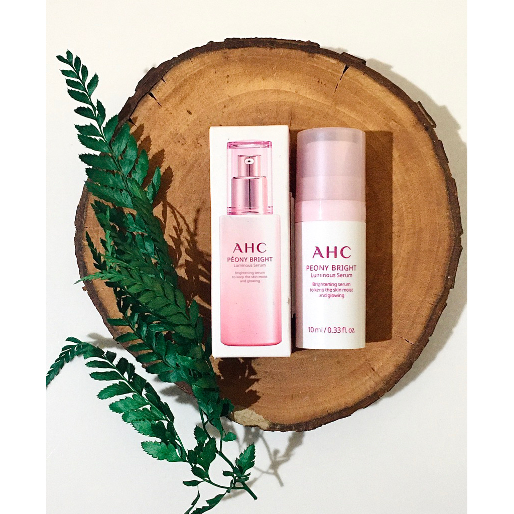 AHC Peony Bright Luminous Serum 40ml - serum wajah mencerahkan