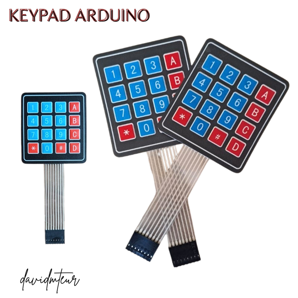 Keypad Arduino 4x4 keypad pertamini pom mini / Kipet Pertamini