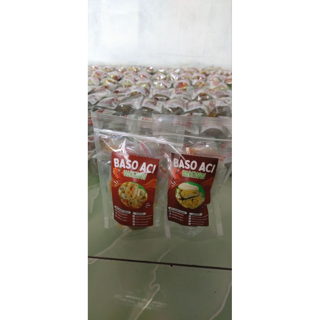 

Paket Bundling 2pc Baso Aci HADEWW 2 Varian