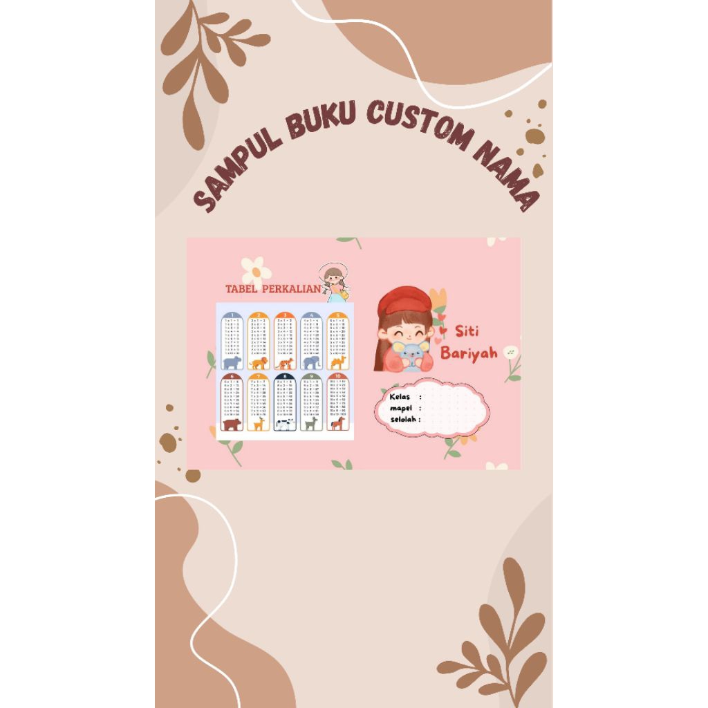 

sampul buku custom