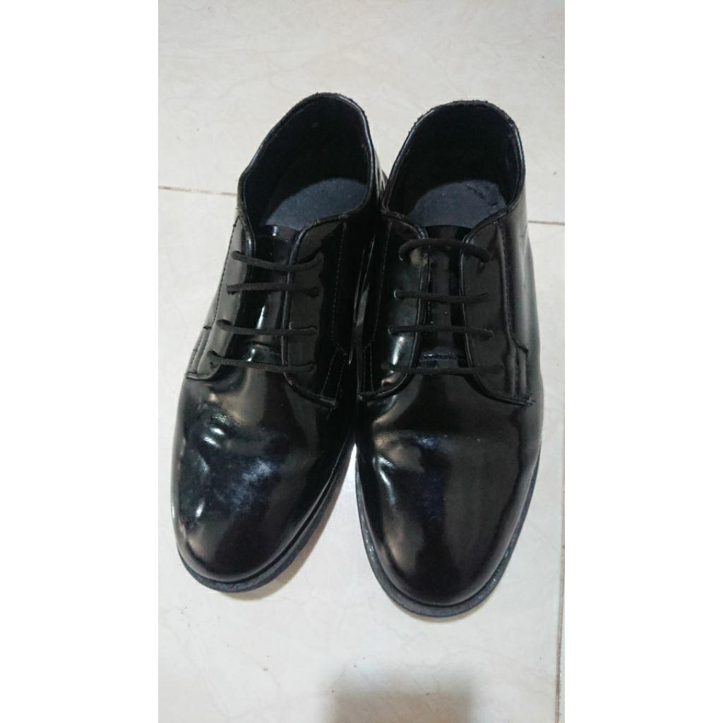 sepatu pdh TNIjatah ukuran 42 Preloved