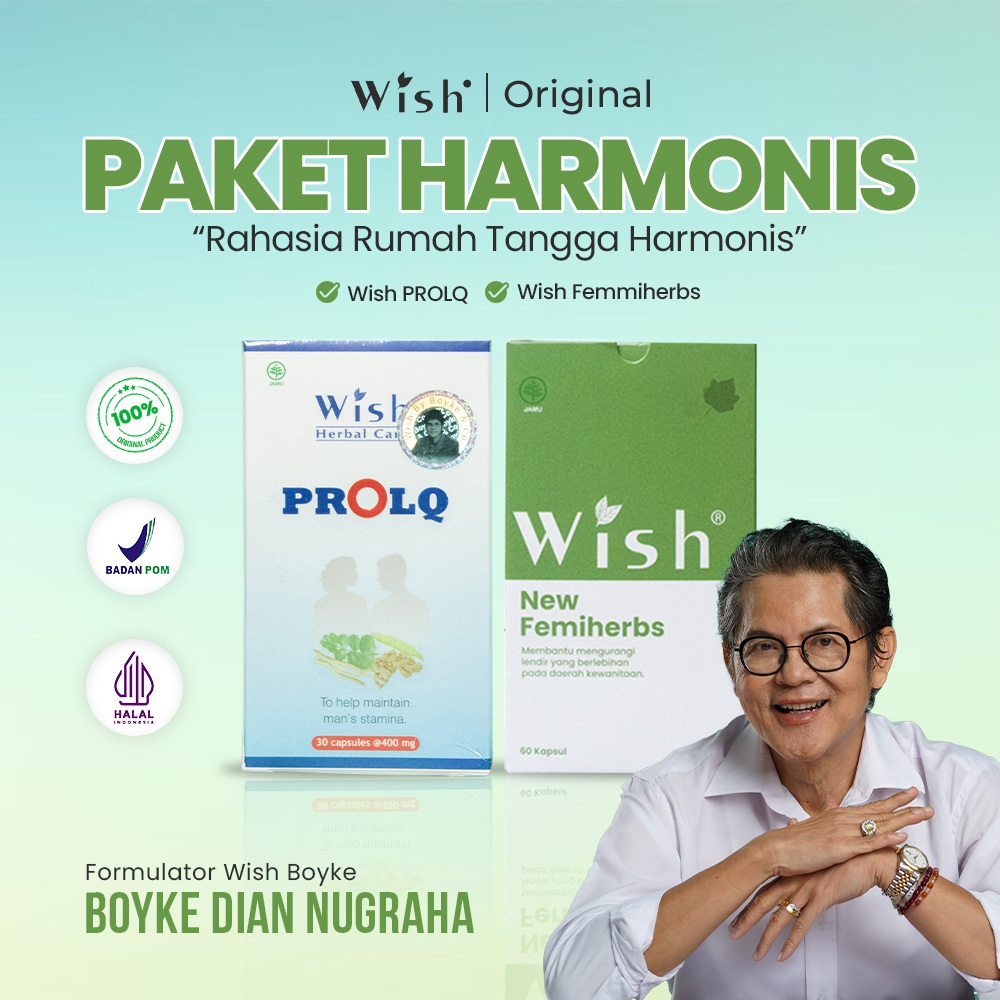 PAKET HARMONIS Dr Boyke ProLQ Femiherbs BPOM HALAL