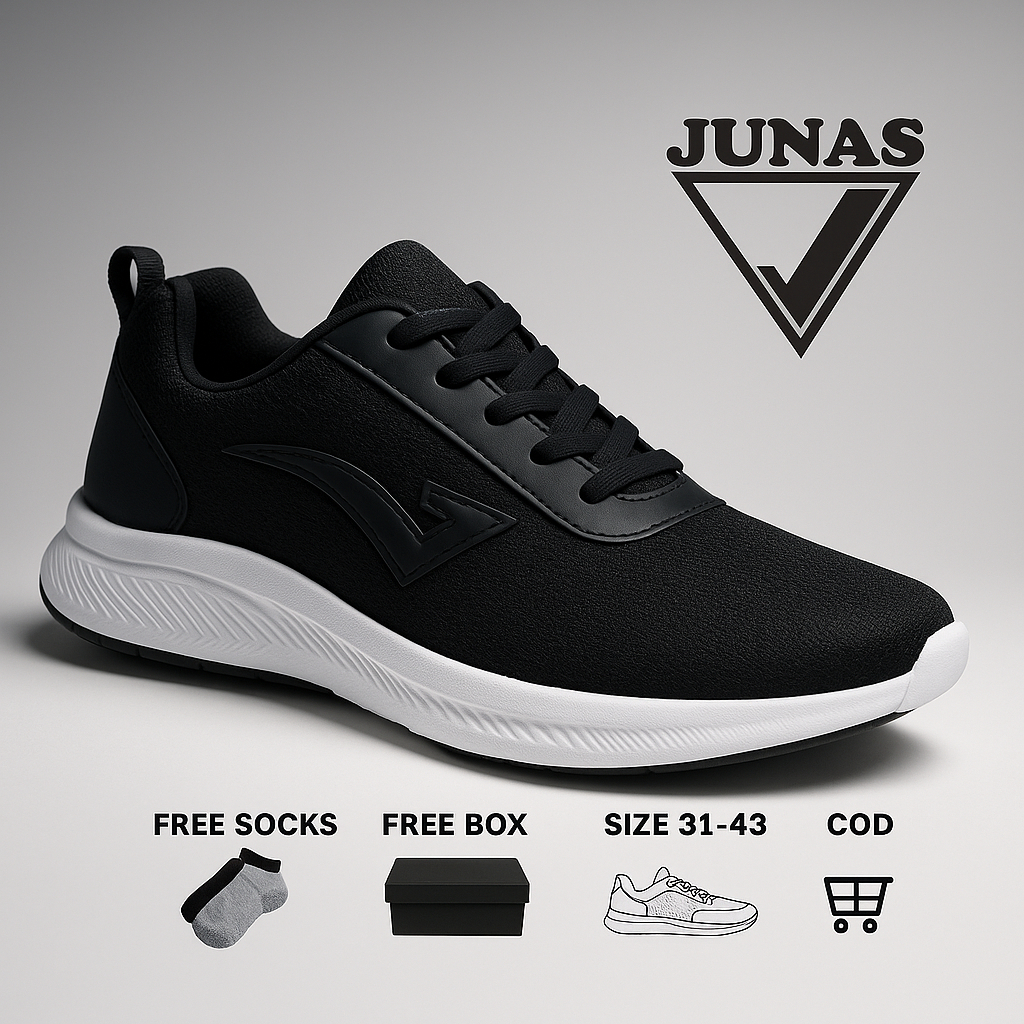 SEPATU SEKOLAH ANAK LAKI LAKI PEREMPUAN HITAM POLOS PUTIH SD SMP SMA SEPATU PRIA WANITA CEWEK COWOK