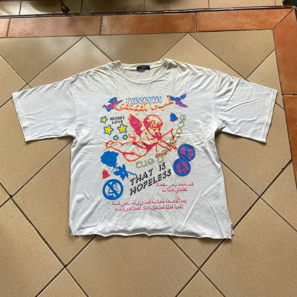 Thanksinsomnia White T-Shirt (USED)