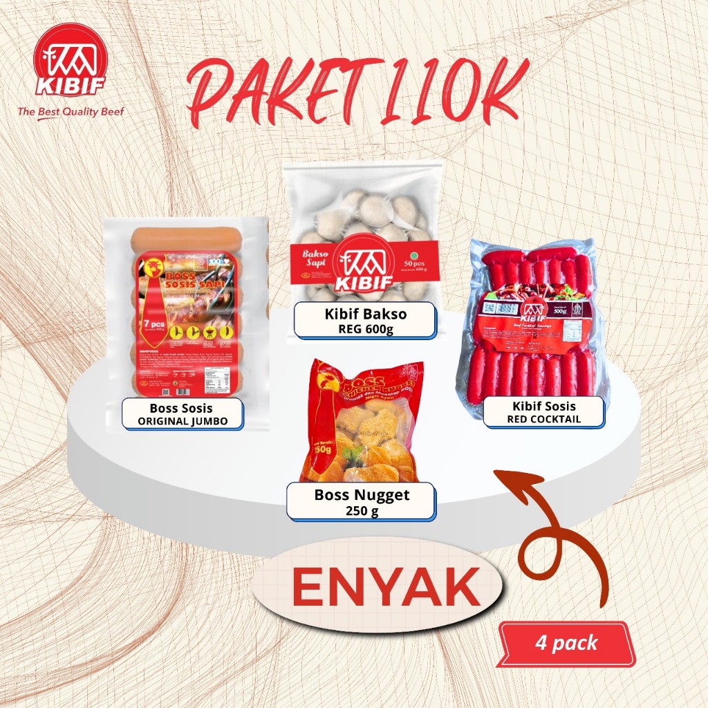 

PAKET ENYAK 110K ISI 4 PRODUK SPECIAL HUT JAKARTA