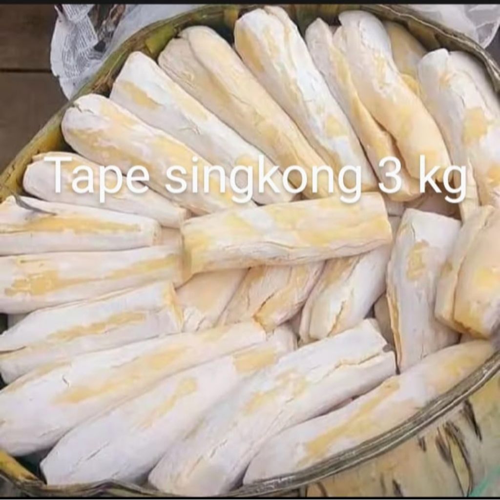 

tape singkong mentega manis legit 3kg kemasan besek
