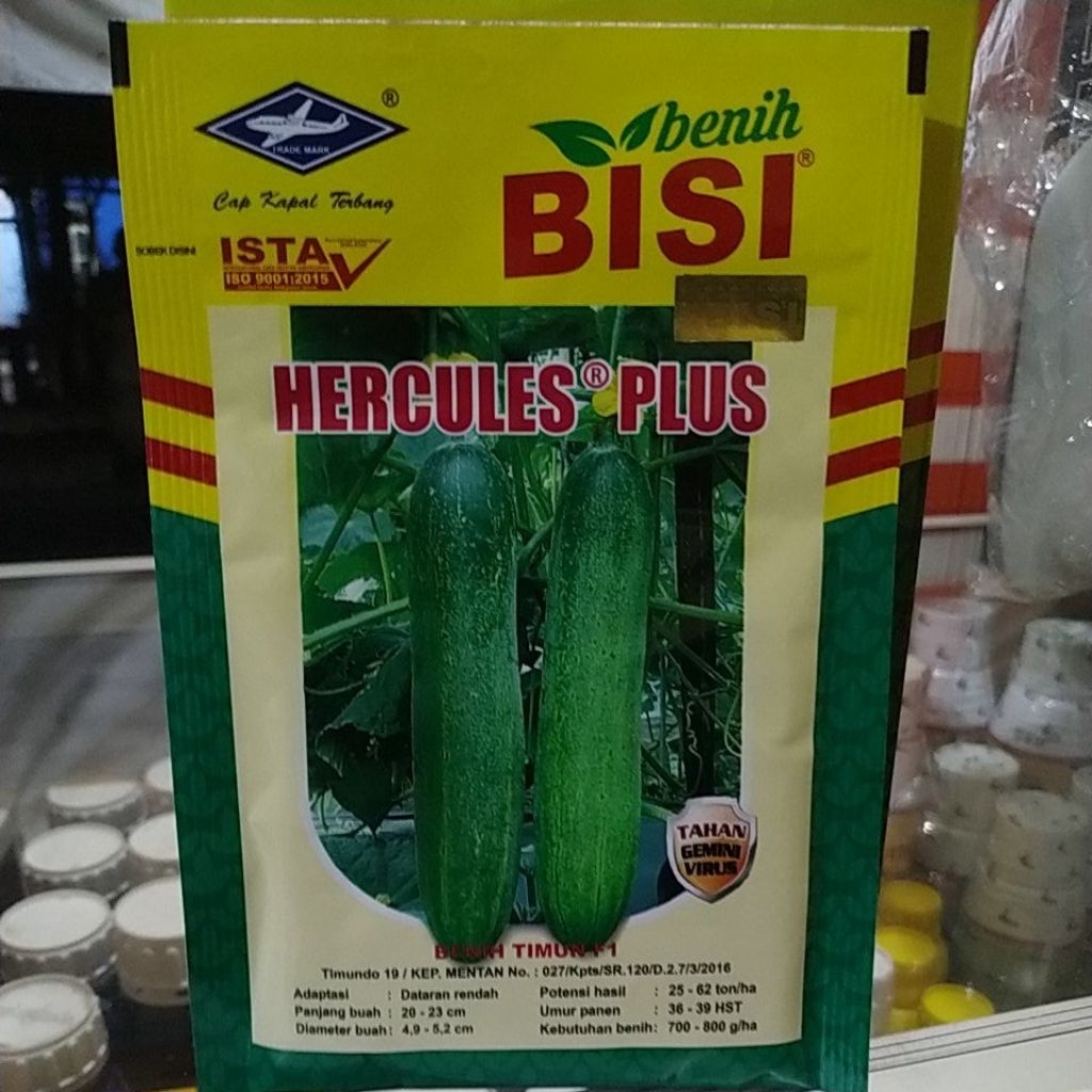 timun hercules plus benih timun hercules plus f1