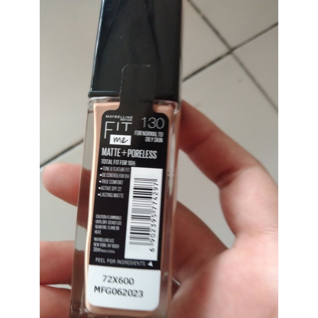 Maybelline fit me foundation shade 130 NEW SEALED