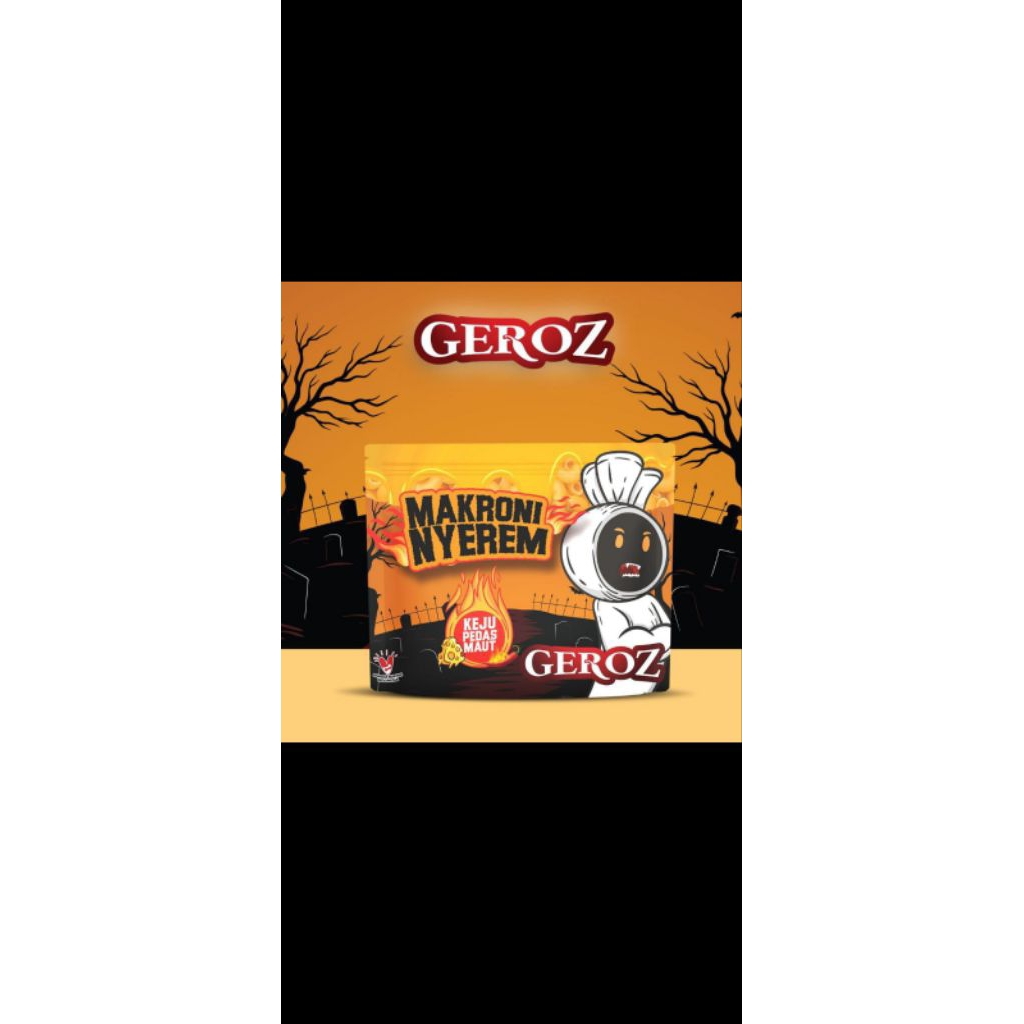 

Geroz-Makaroni nyerem-Rasa Keju Pedas