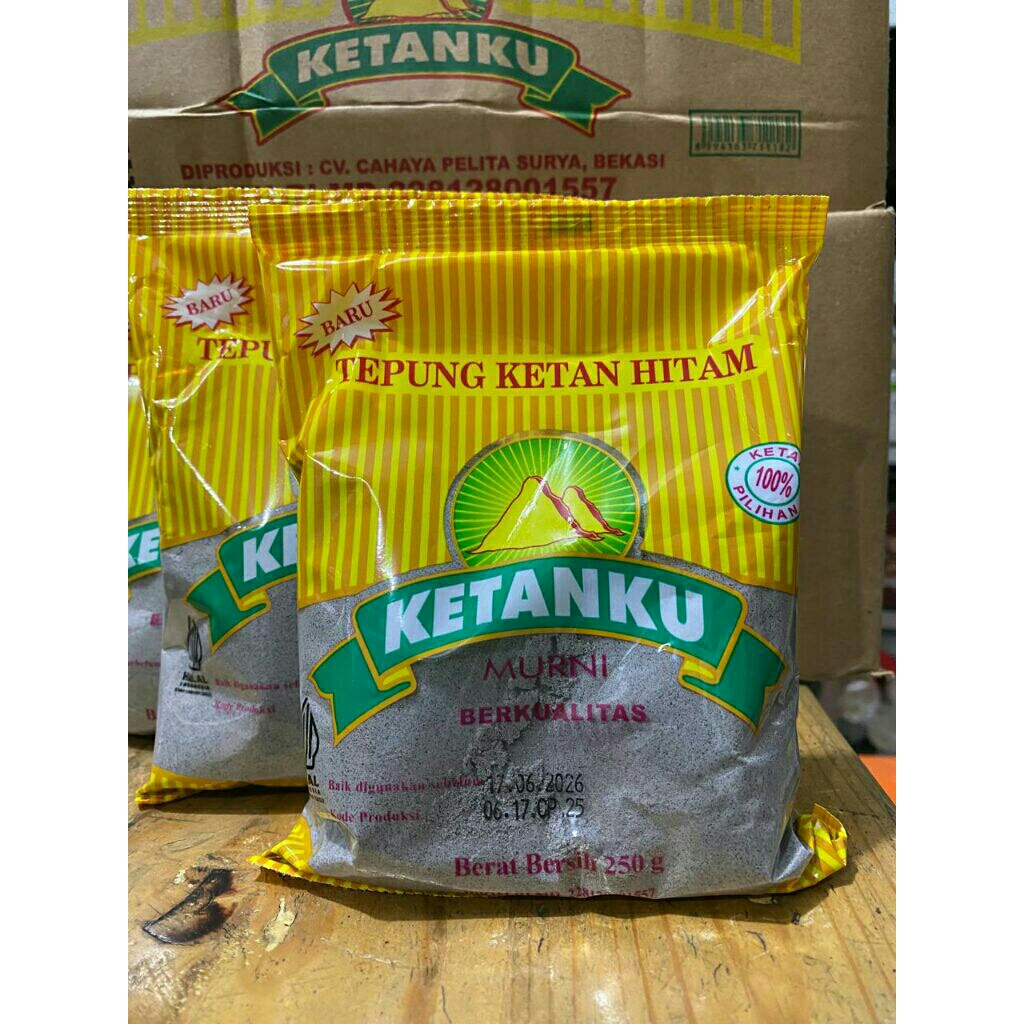 

Tepung Ketan Hitam "Ketanku" 250gr