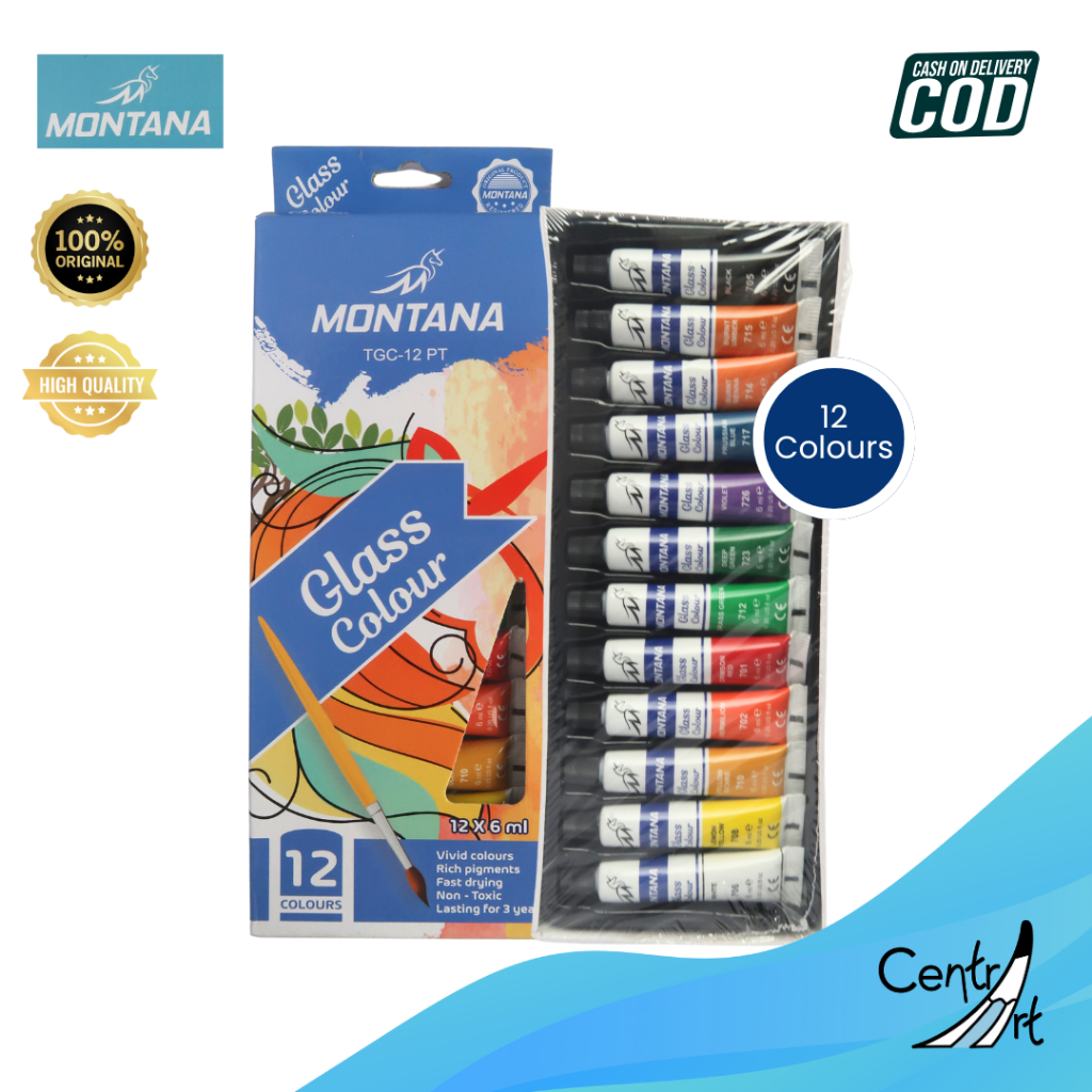 

MONTANA Glass Colour Set 12 Warna