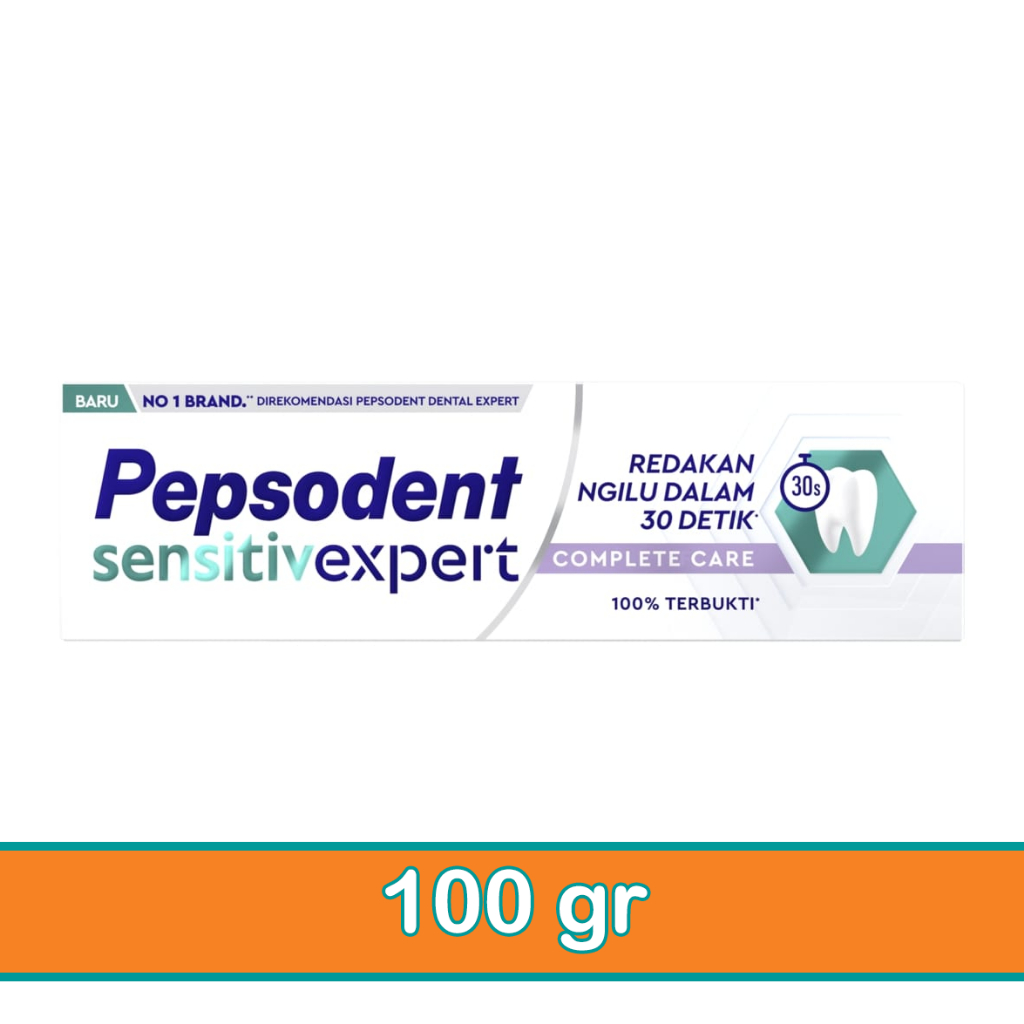 Pepsodent sensitive expert complete care toothpaste 100 gr