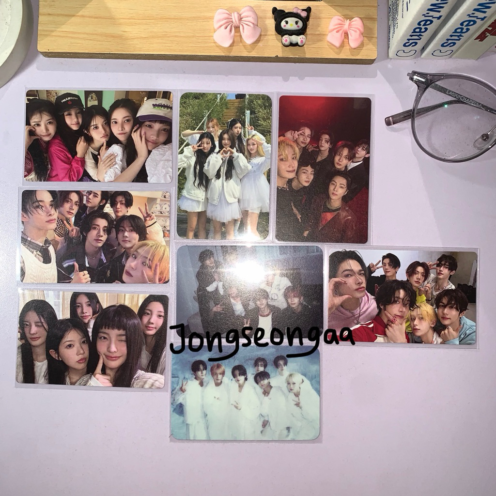 READY STOCK PC GRUP QR CODE APP WEVERSE ALBUM VER ENHYPEN ILLIT ROMANCE UNTOLD DAY DREAM I’LL LIKE Y