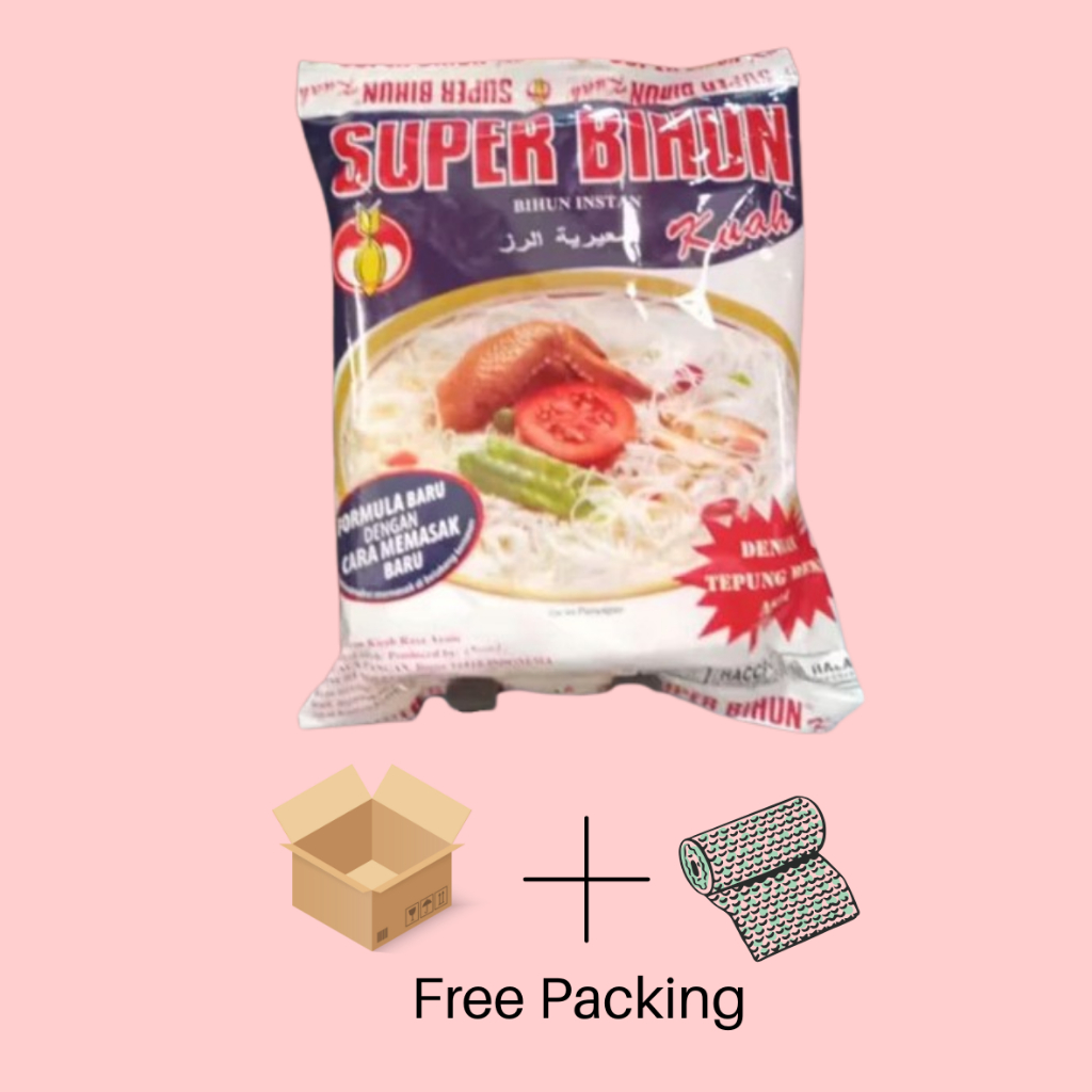 

Super Bihun Kuah 50gram Bihun Kuah Instan