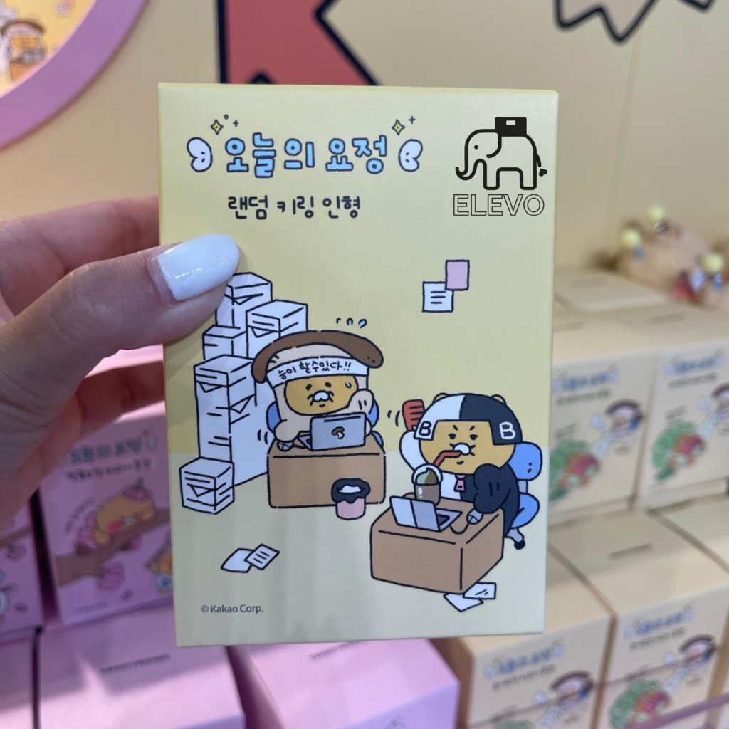 KAKAO FRIENDS Blind Box Plush Pendant Ryan Oneurei Yojeong Kakao Choonsik & Friends Collections (1pc