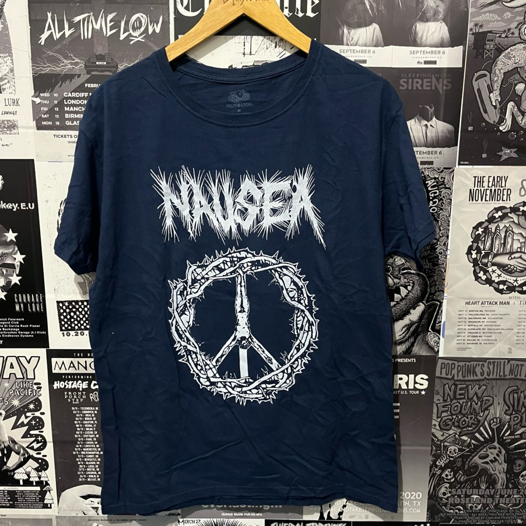 T-shirt kaos band NAUSEA