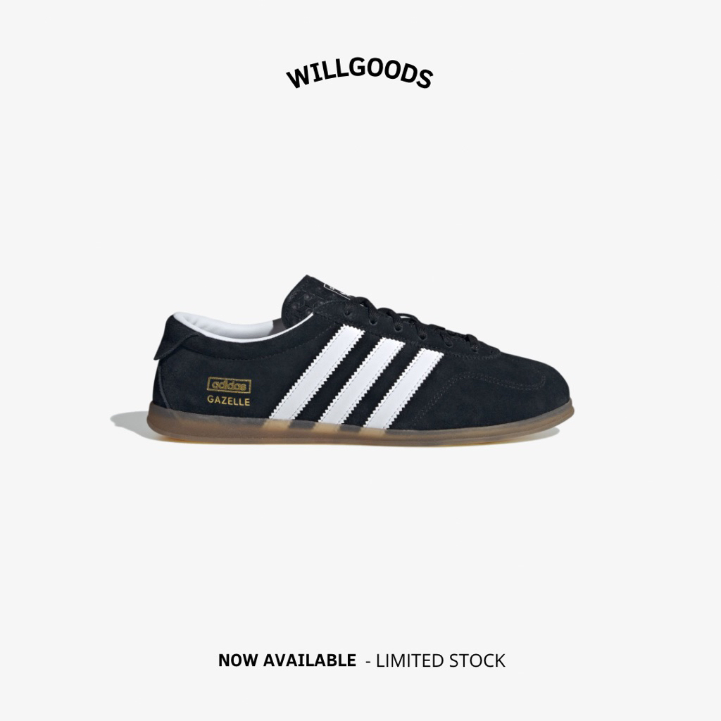 Adidas Gazelle Lo Pro Black White Gum Women Original Resmi