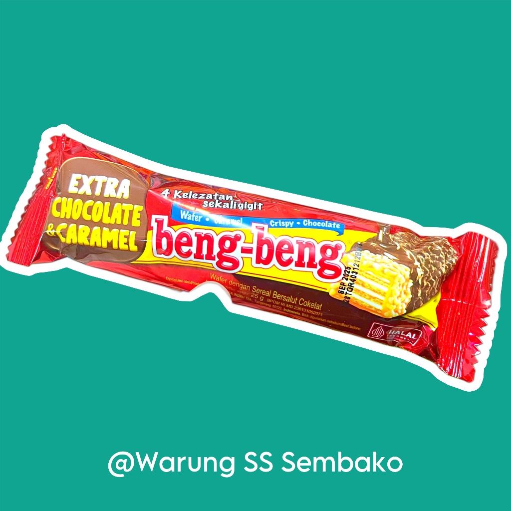 

Bengbeng Wafer Coklat Karamel 1 pcs