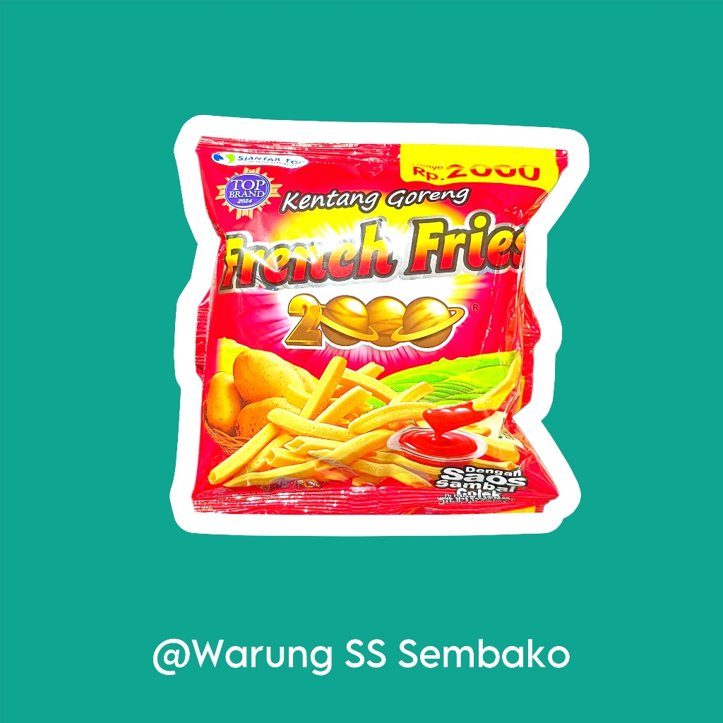 

Siantar Top French Fries 2000 1 pcs