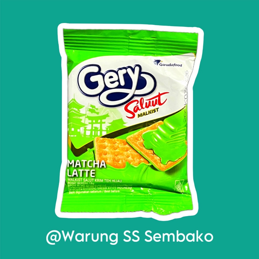 

Gery Saluut Biskuit Malkist Rasa Matcha Latte 1 pcs