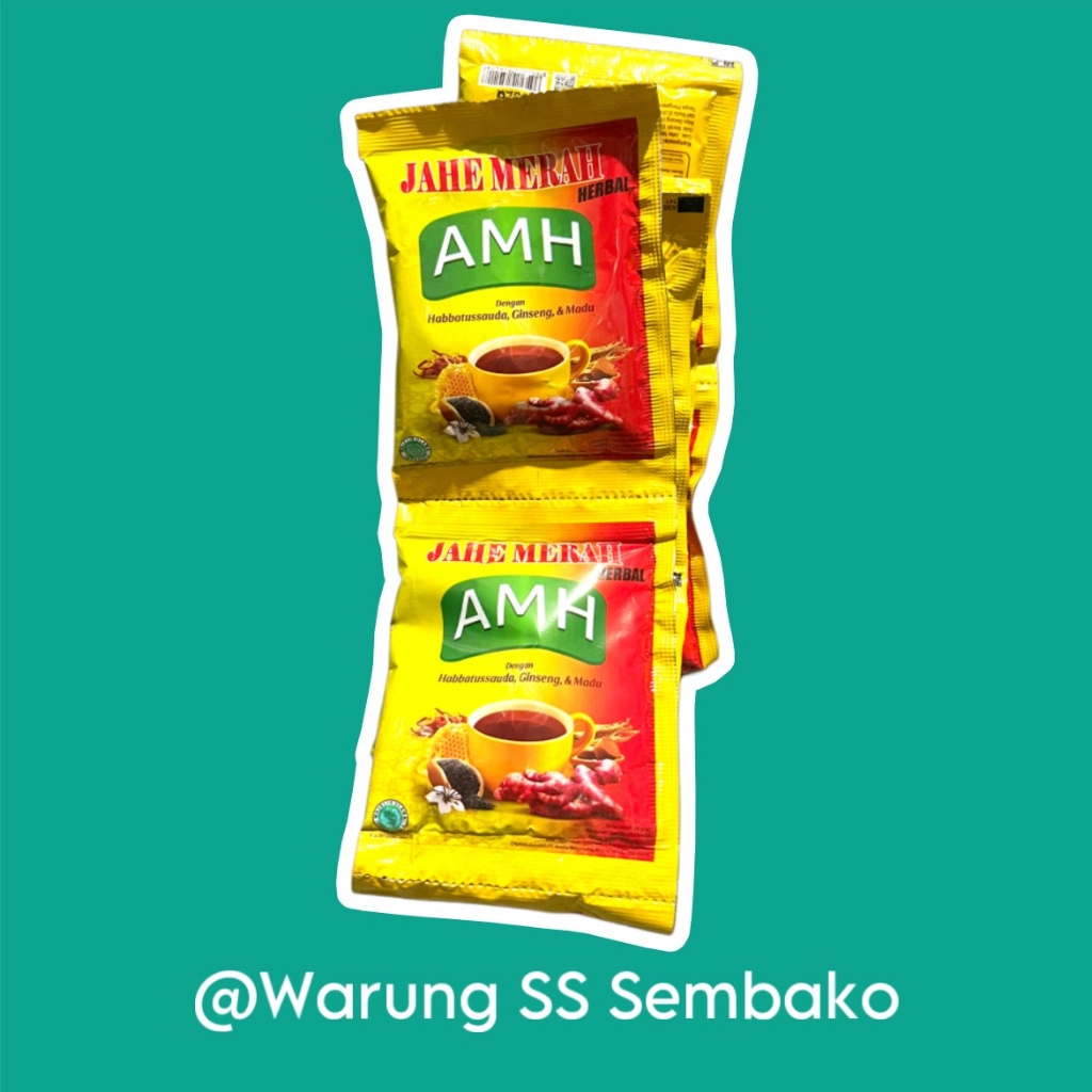 

AMH Jahe Merah Serbuk 1 renceng isi 10 pcs
