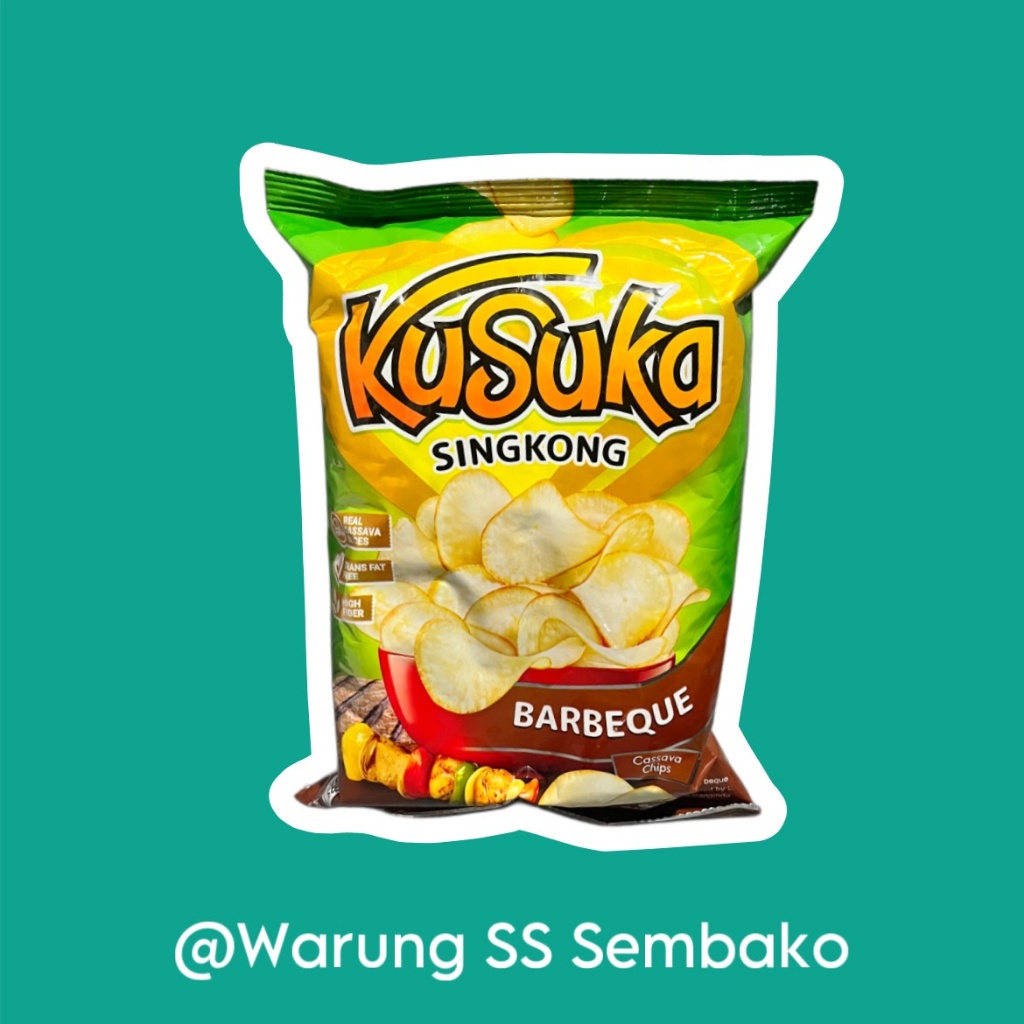

Kusuka Keripik Singkong Rasa BBQ 60 gram