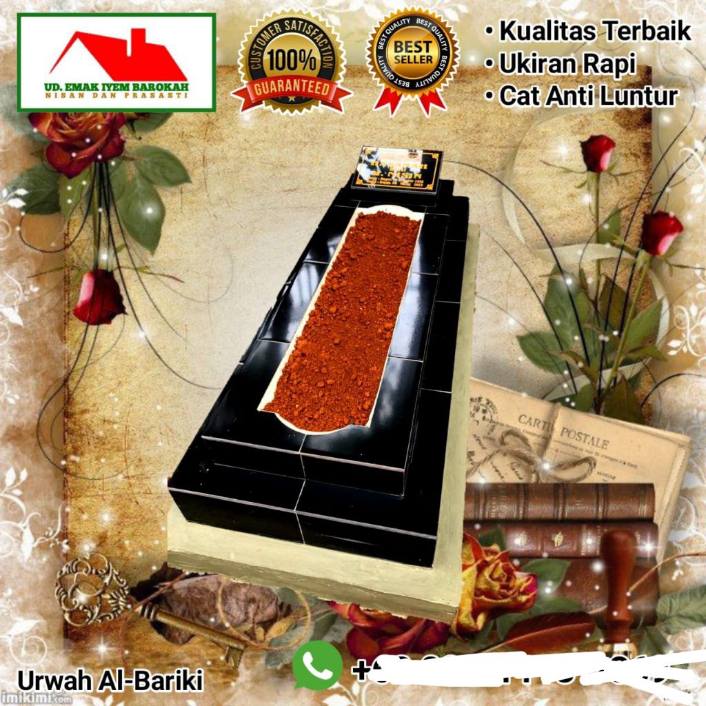 Kijing Makam 2 Undak Khusus Dewasa