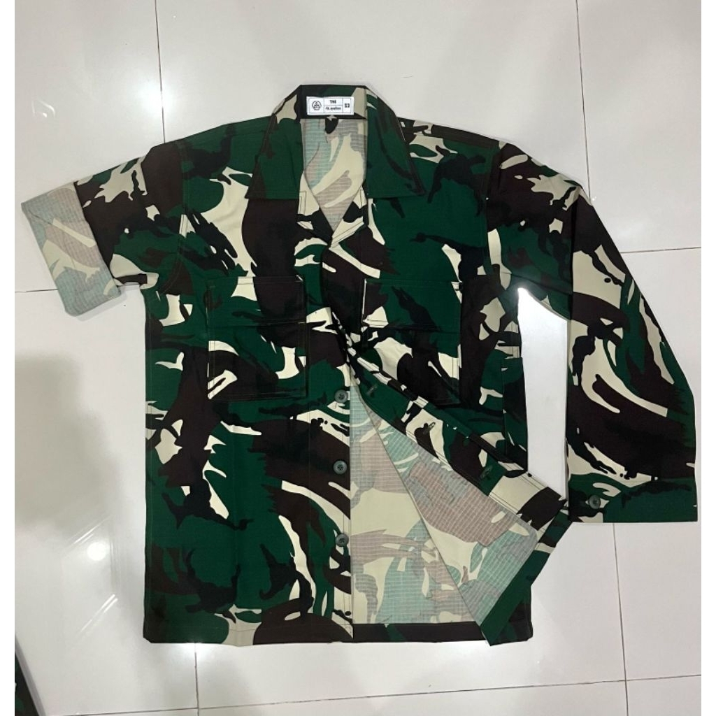 SETELAN PDL MICROPOLY / BAJU PDL MICROPOLI ANTI LUNTUR / BAJU PDL TNI WARNA GELAP