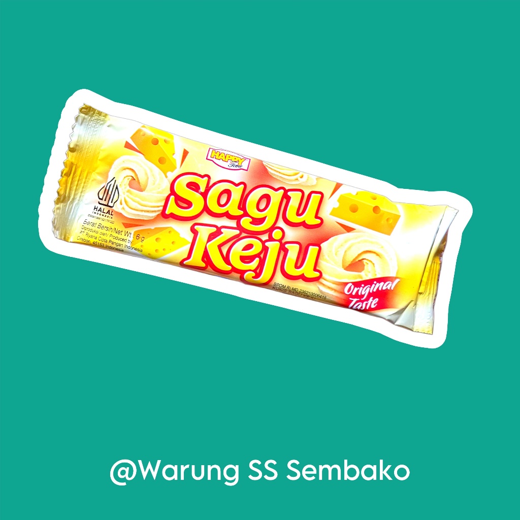 

Happy Time Biskuit Sagu Keju 1 pcs