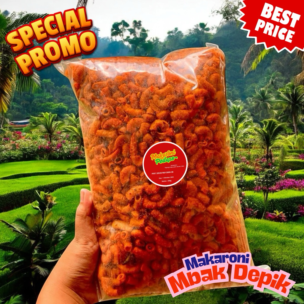 

Makaroni Pedas Gila 250 Gram – Level hot!