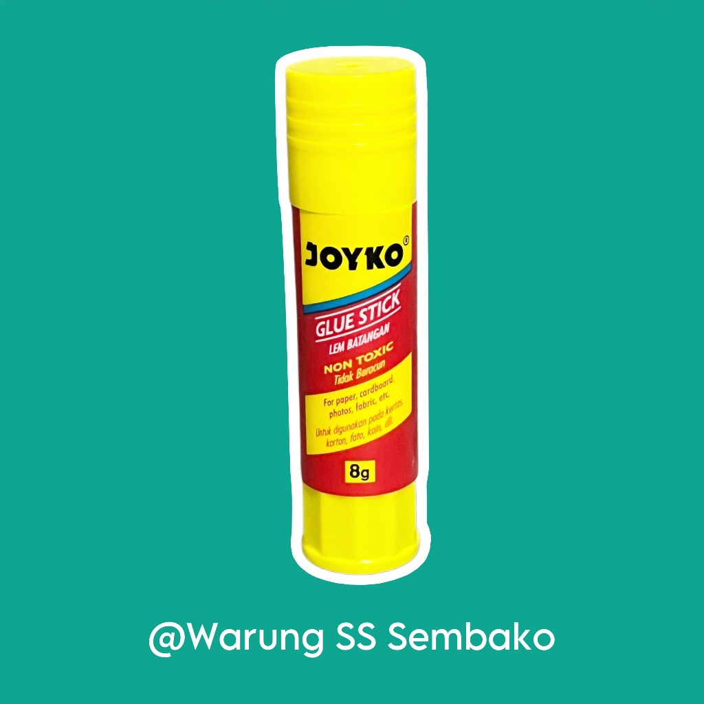 

Joyko Glue Stik Lem Batangan Putar 8gr 1 pcs