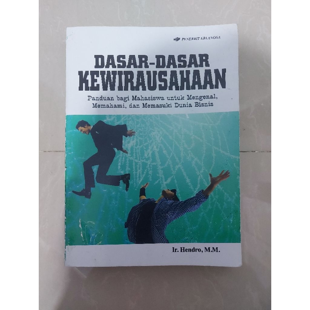 Buku Second Dasar-dasar Kewirausahaan Penerbit Erlangga
