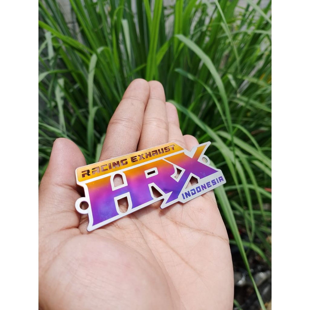 Emblem Knalpot Custom (isi 50 Pcs)