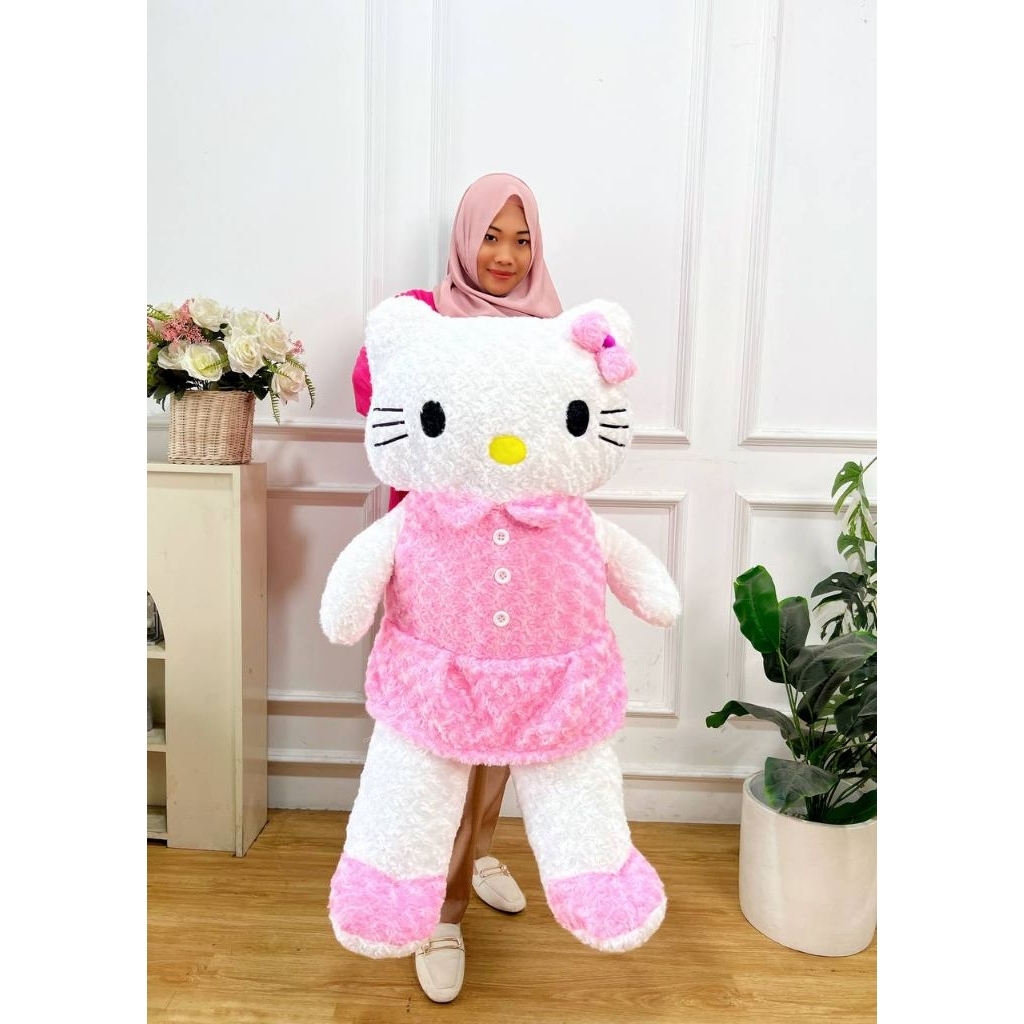 BONEKA JUMBO HELLO KITTY UKURAN 1meter