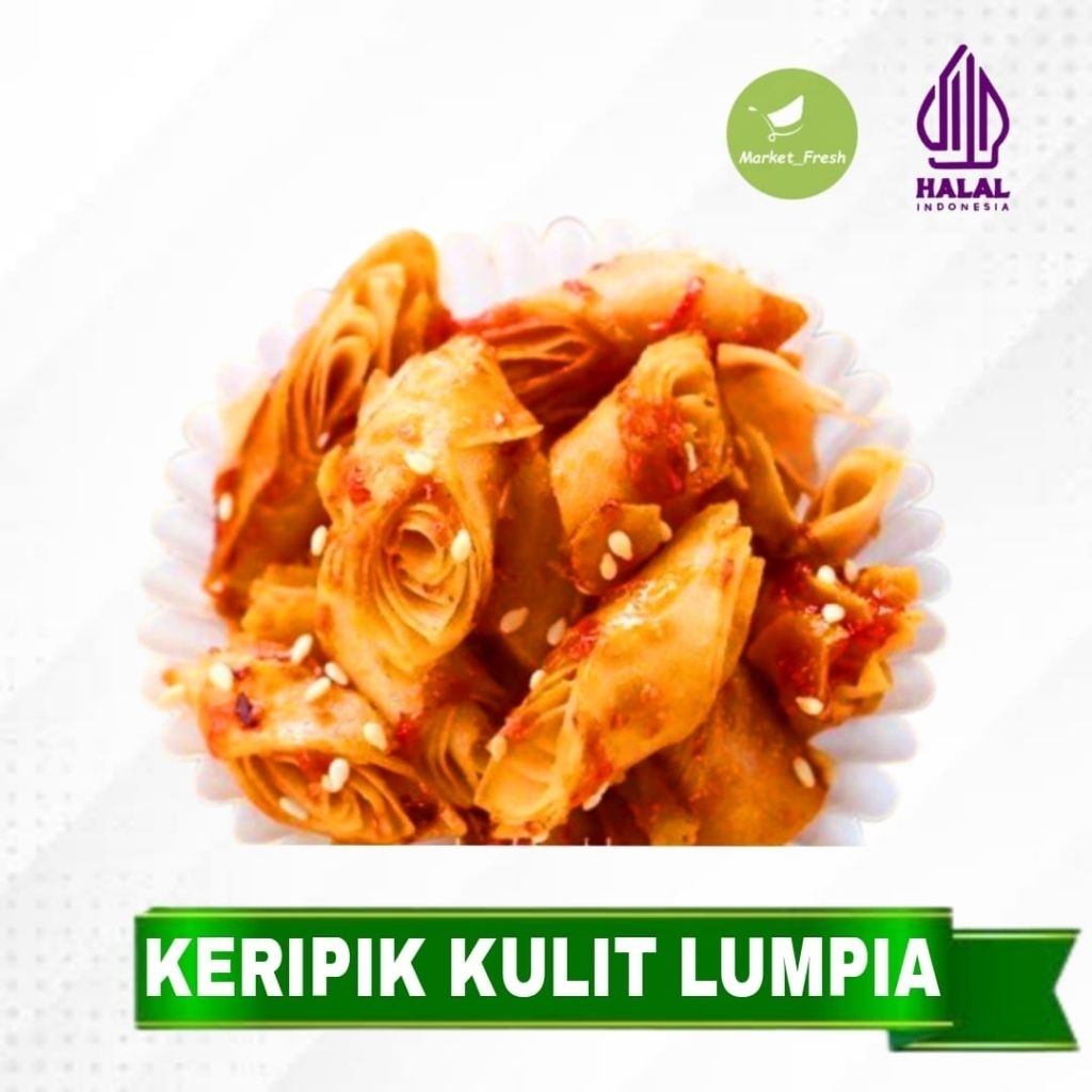 

Kulit lumpia Goreng Renyah Gurih Super Pedas Lumpring 100 Gram