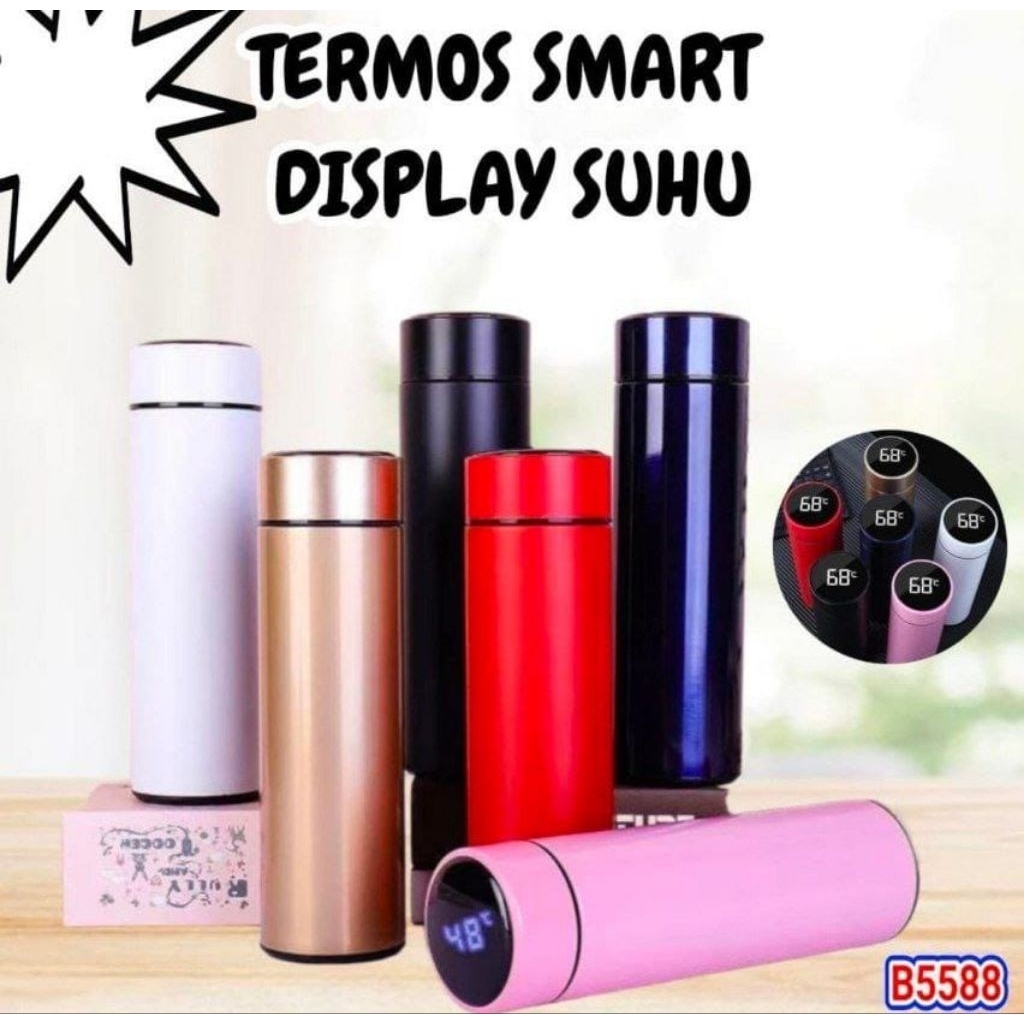 Termos Suhu 500ml Smart Cup LED Temperature Display