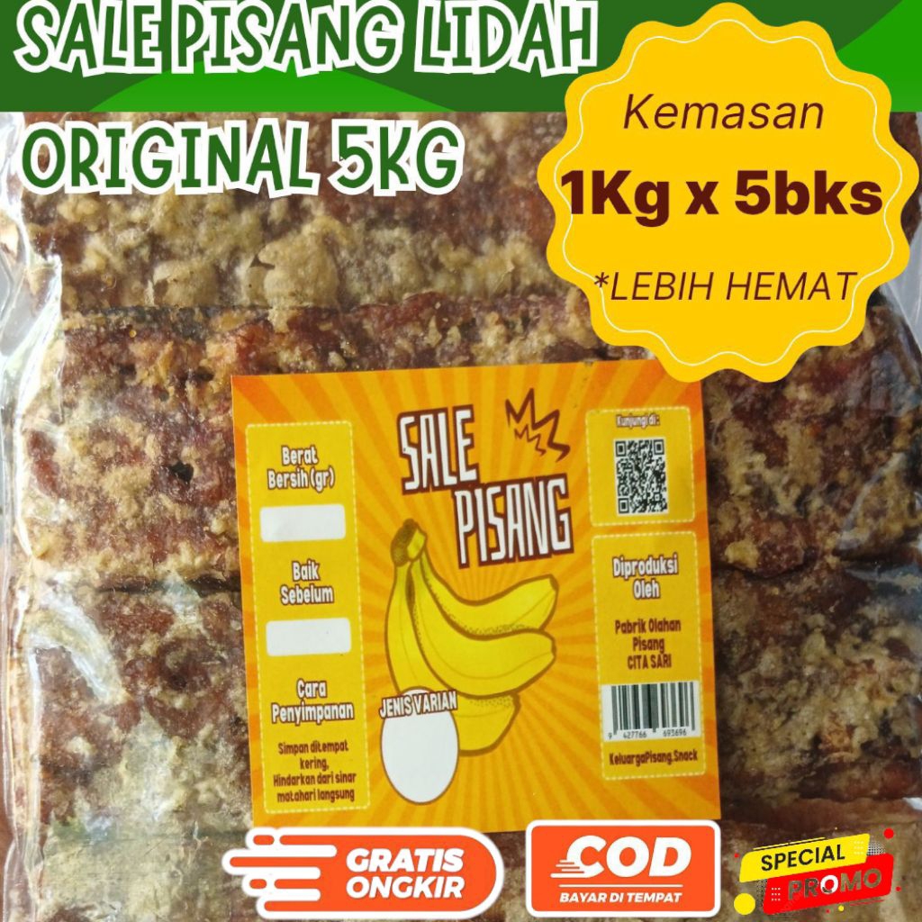 

grosir pisang lidah original Kemasan Lebih Hemat