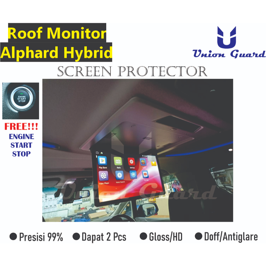Anti Gores Roof Monitor Alphard Hybrid 2025