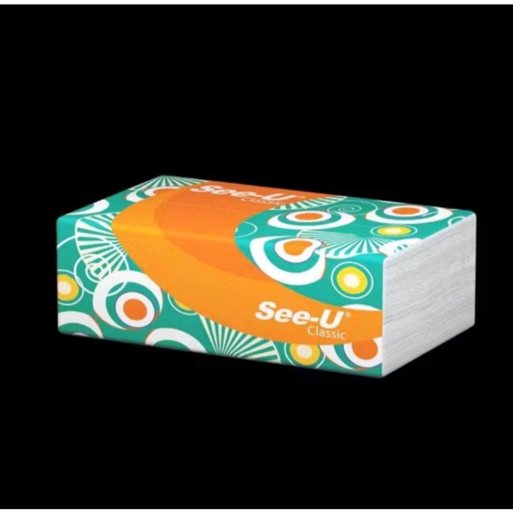 TISU ( S6 SEE U 160 sheet 2ply 160 clasic FACIAL ) TISUE TISSUE GROSIR MURAH DISKON GROSIR MURAH DIS