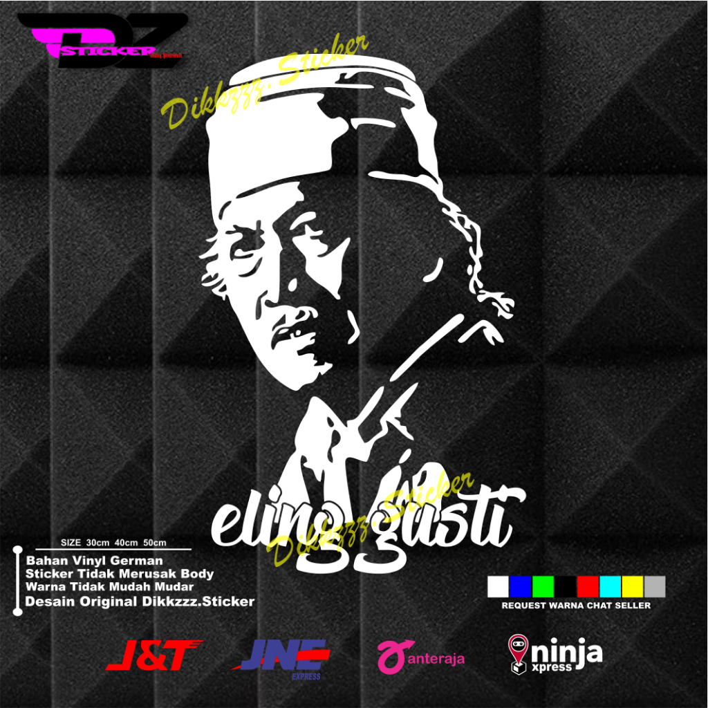 Sticker cutting cak nun stiker variasi kaca mobil truck universal