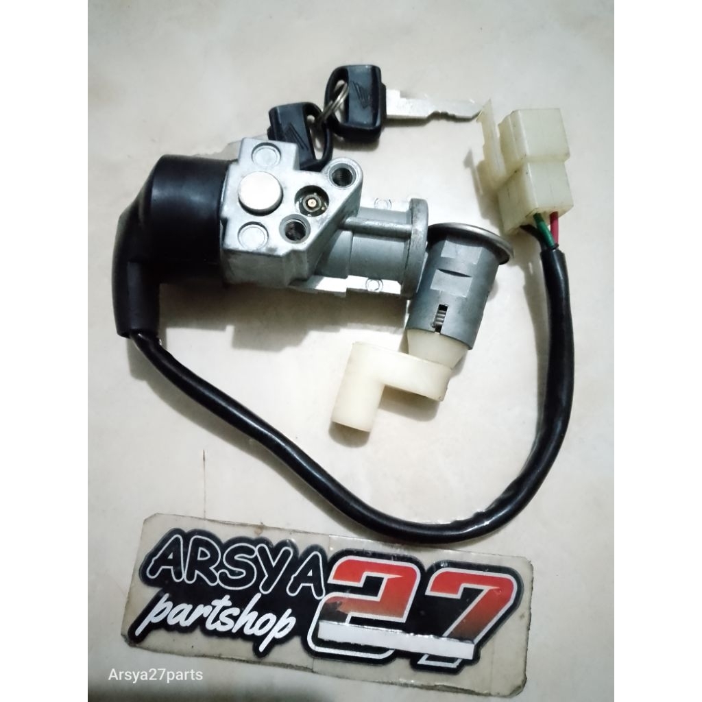 KEY SET MAIN SWITCH KUNCI KONTAK SET PLUS JOK SADEL HONDA ASTREA 800 A800 ASDAP ORI ASLI ORIGINAL AS