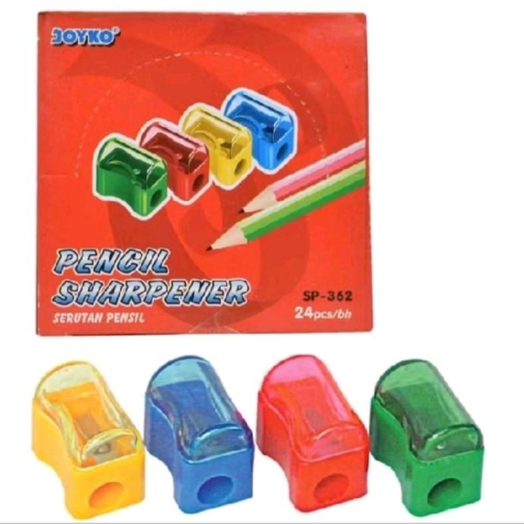 

( paket 12 pcs ) rautan putar / rautan pensil joyko
