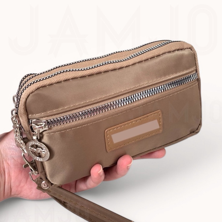 BISA COD JAMJO  DOMPET WANITA 3RUANG J156 IMPORT